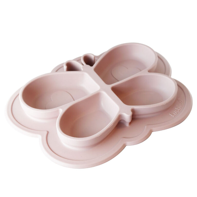 Siliplate Mess-free silicone plate Rose