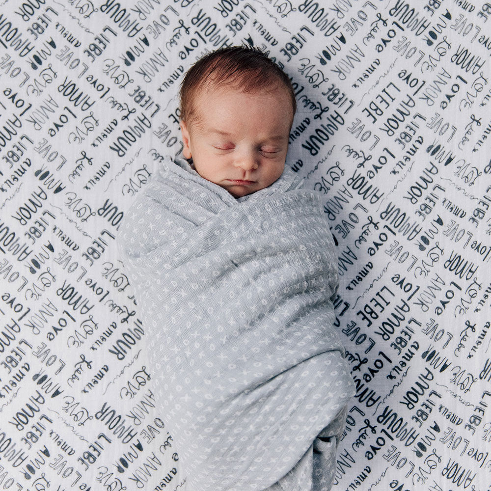 Red rover muslin crib sheet deals