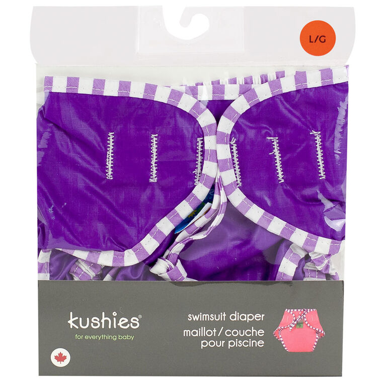 Kushies Maillot / Couche Pour Piscine, Grand - Violet