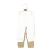 Naturelle 2 Piece Cuffed Pant Set: Beige 9M
