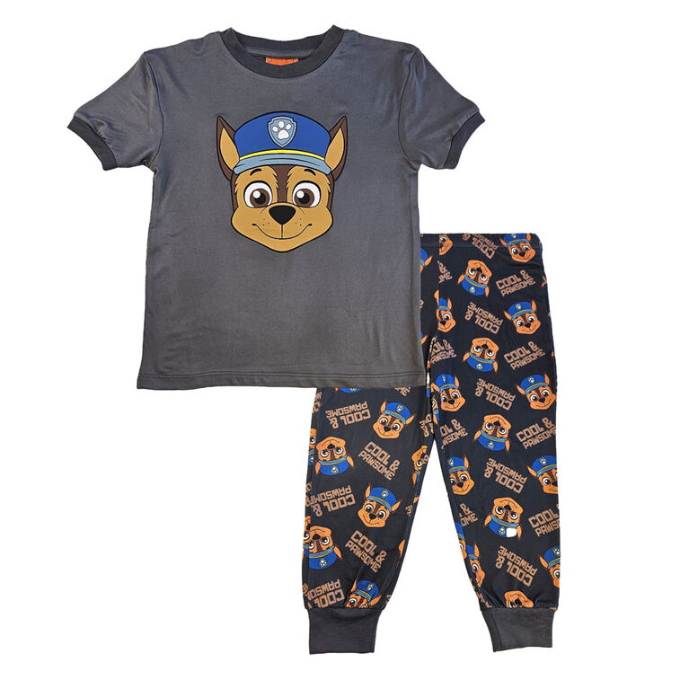 Paw Patrol 2 Piece Pajama Set - Charcoal Mix  6X