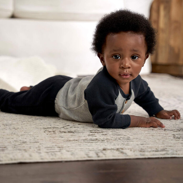 Gerber Childrenswear - Lot de 2 bodys - Rouge Noir Gris 6-9 mois