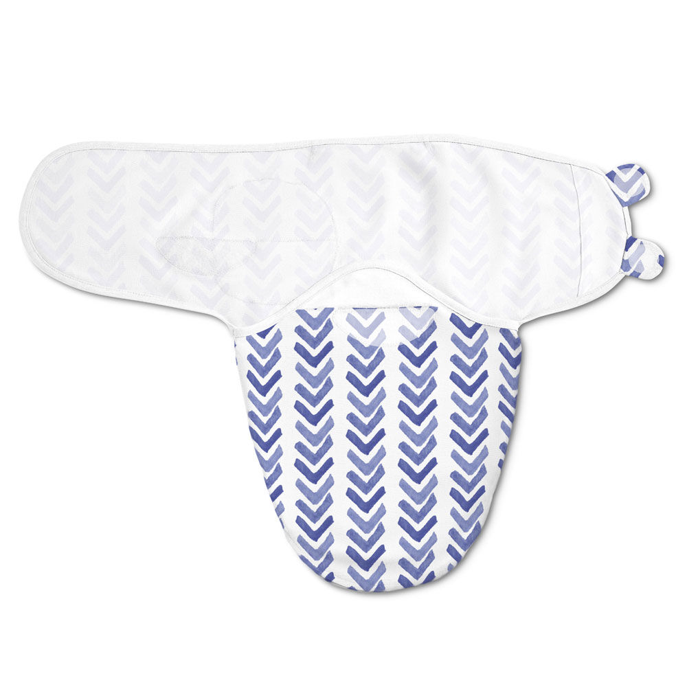 SwaddleMe Luxe Easy Change Water Color Indigo