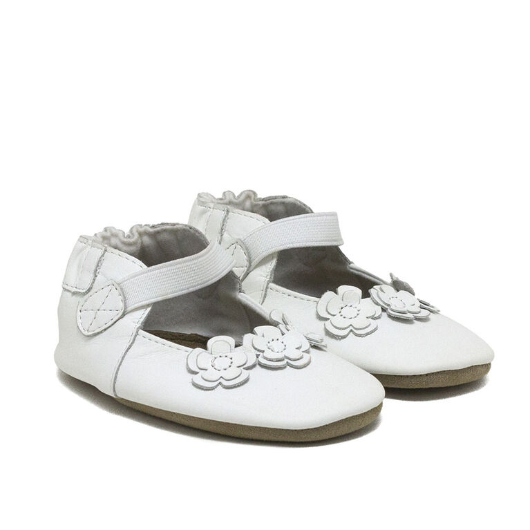 Robeez Soft Sole Brianna White