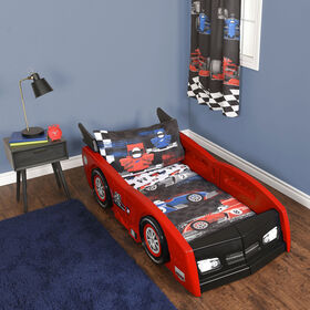 Race Car 5 Piece Toddler Bedding Set