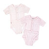 Naturelle 2 Pack Diaper Vest: Pink Newborn