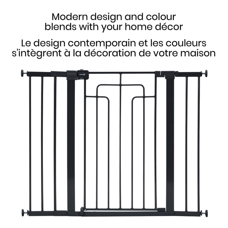 Barrière contemporaine haute et large avec SecureTech