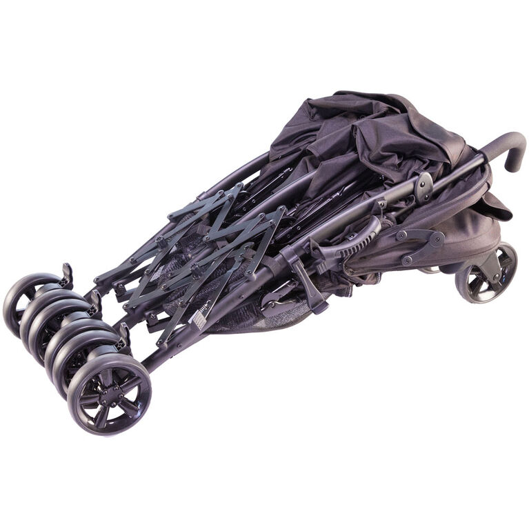 Guzzie Guss Twice Double Umbrella Stroller Black Babies R Us Canada Guzzie Guss Twice Double Umbrella Stroller Black Babies R Us Canada