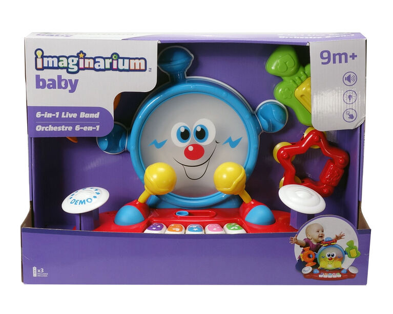 Imaginarium Baby - 6-in-1 Live Band