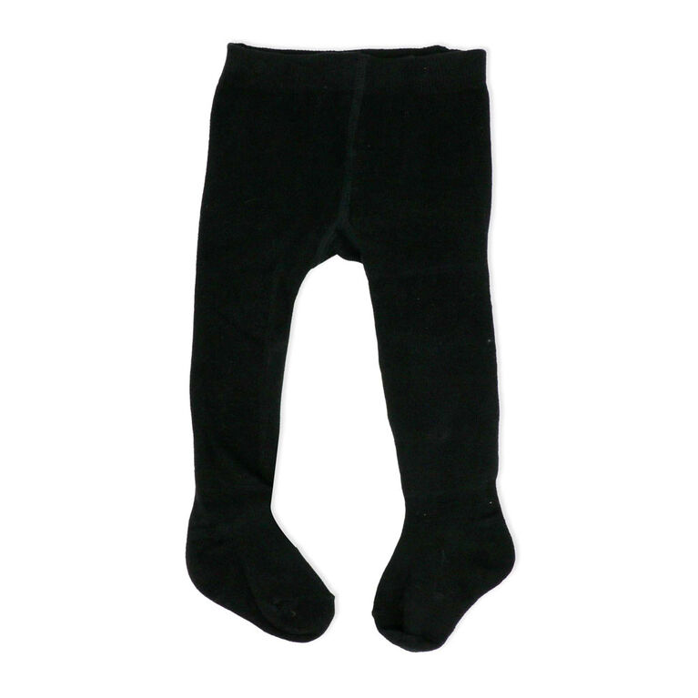 Baby Mode Signature Lot de 2 collants : noir et blanc