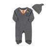 Harry Potter Sleeper with hat - Grey, 6 Months.