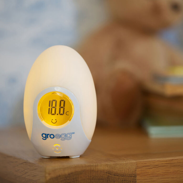 Gro-egg -Thermomètre à changement de couleur.