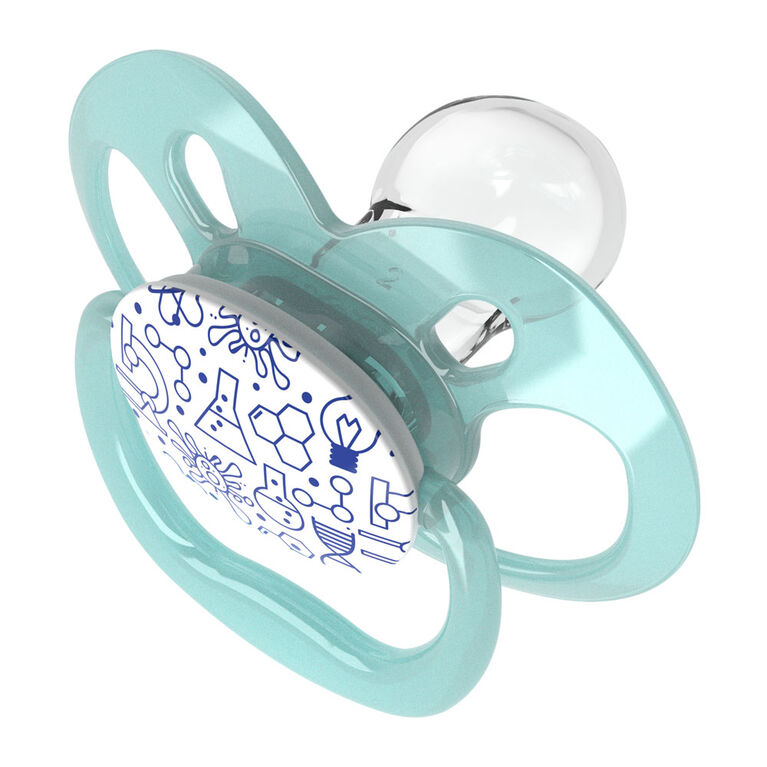 Dr. Brown's Advantage Pacifier Stage 2 4pk Blue