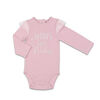 Combinaison The Peanutshell Daddy's Little Princess interchangeable à épaules à volants, layette pour bébé fille - 6-9 Mois