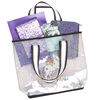 Transparent Holographic Tote -Good Vibes Unicorn - English Edition