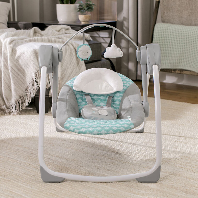 Balançoire portative pour bébé facile à plier Swingity Swing d'Ingenuity