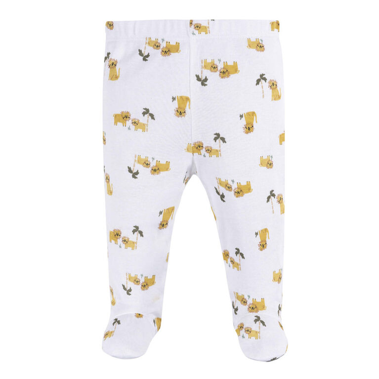 Gerber Childrenswear    Ensemble Ramenez-Moi à la Maison à boutons pression côté Lions Nouveau-Né