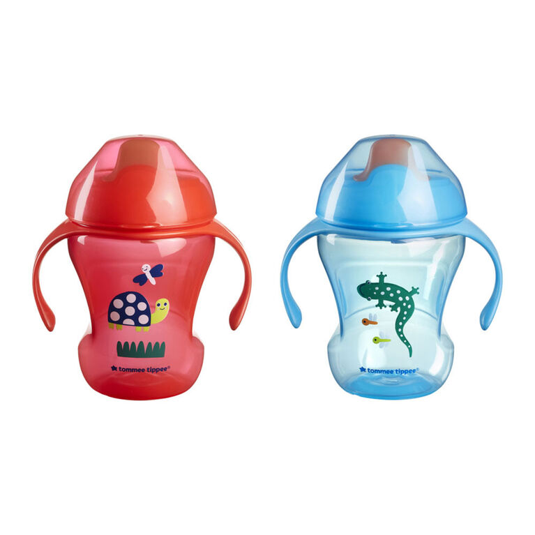 Tasse d'apprentissage Tommee Tippee Sippee avec poignées, 7 mois et plus
