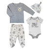 Disney Winnie the pooh Newborn Take me home set - Ivory, 9 Months