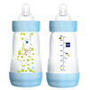 Mam Anti Colic Bottle 2 Pack 9oz - Blue