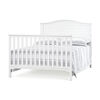 Forever Eclectic by Child Craft Wilmington Arch Top 4-in-1 Convertible Crib, Matte White