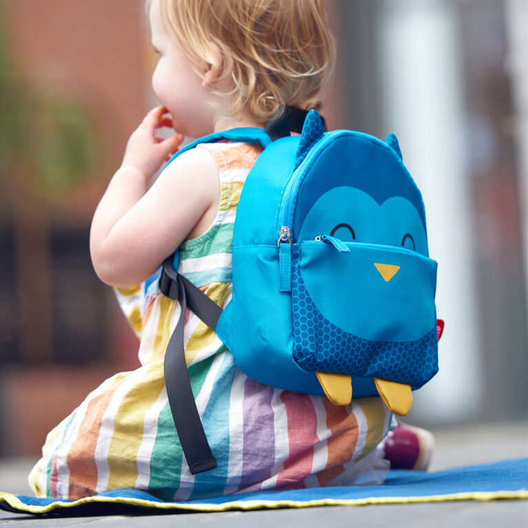 Sac &agrave; dos et r&ecirc;ne de s&eacute;curit&eacute; pour enfants de personnage hibou Diono