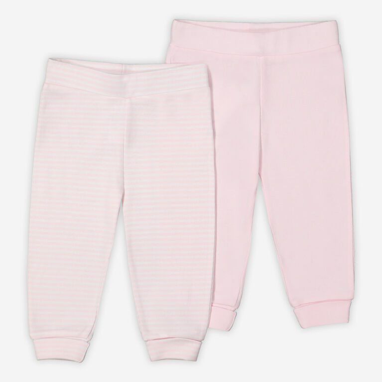 Rococo 2 Pack Pant Set Pink 12/18M