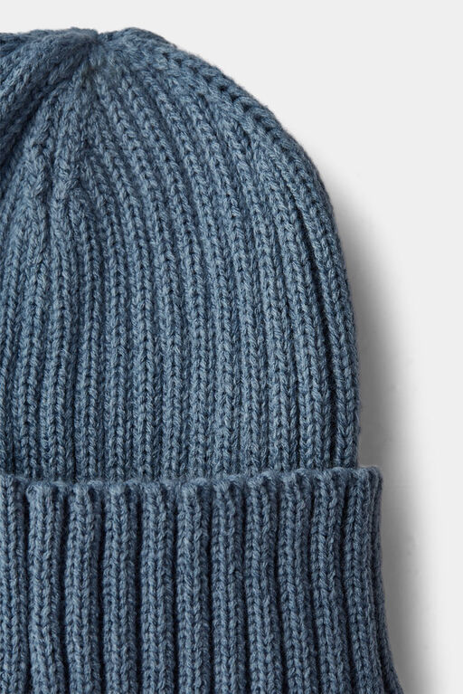 RISE Little Earthling Beanie Hat Blue