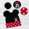 Disney Minnie Mouse 3D Cold Weather Hat Black, Red