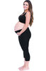 Belly Bandit Bump Support Capri Legging - Noir, Petit.