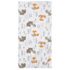 Gerber 5 Pack Flannel Receiving Blanket - Woodland Fox