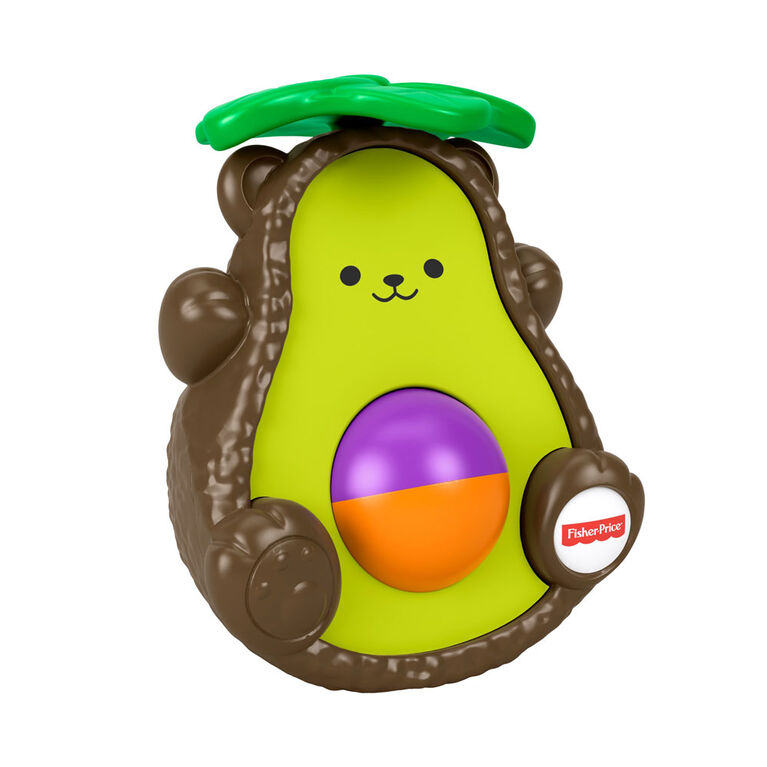 Fisher-Price Avocado Bat-at-Bear - English Edition