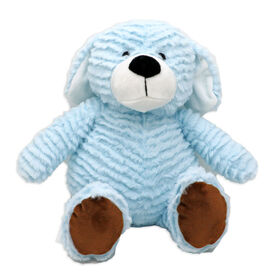 Peluche Baby Mode Signature ridge - chien bleu