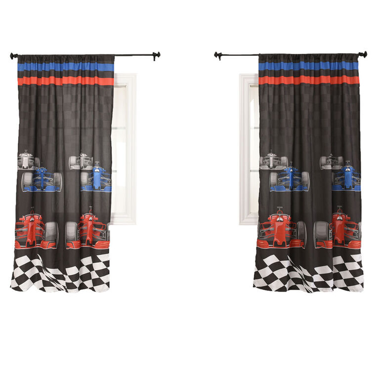 Race Car 5 Piece Toddler Bedding Set