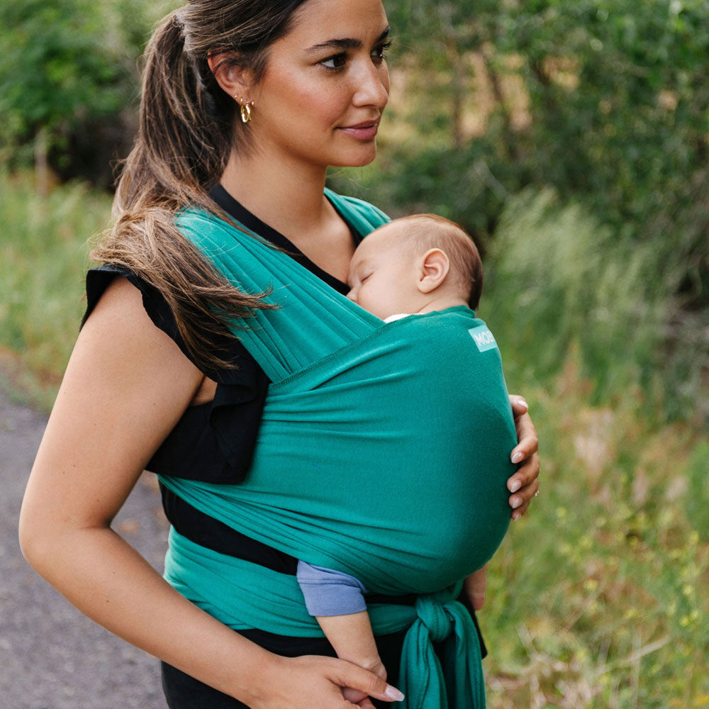 Moby shop wrap teal