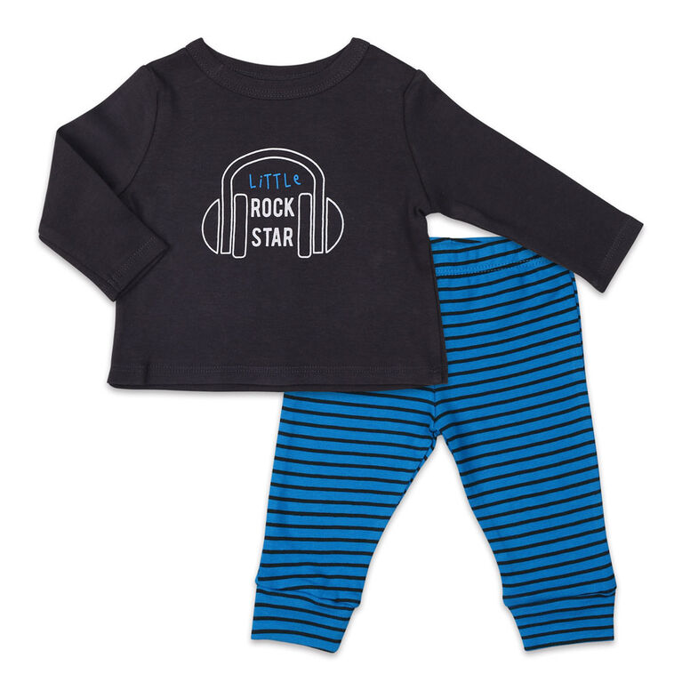 Koala Baby Let S Play Long Sleeve Shirt And Pants Set Little Rock Star 6 9 Months Babies R Us Canada
