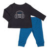 Koala Baby Let's Play Long Sleeve Shirt and Pants Set, Little Rock Star - 6-9 Months