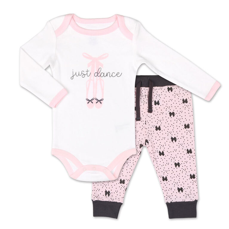 Koala Baby Tiny Dancer Long Sleeve Bodysuit and Pants Set - 18 Months