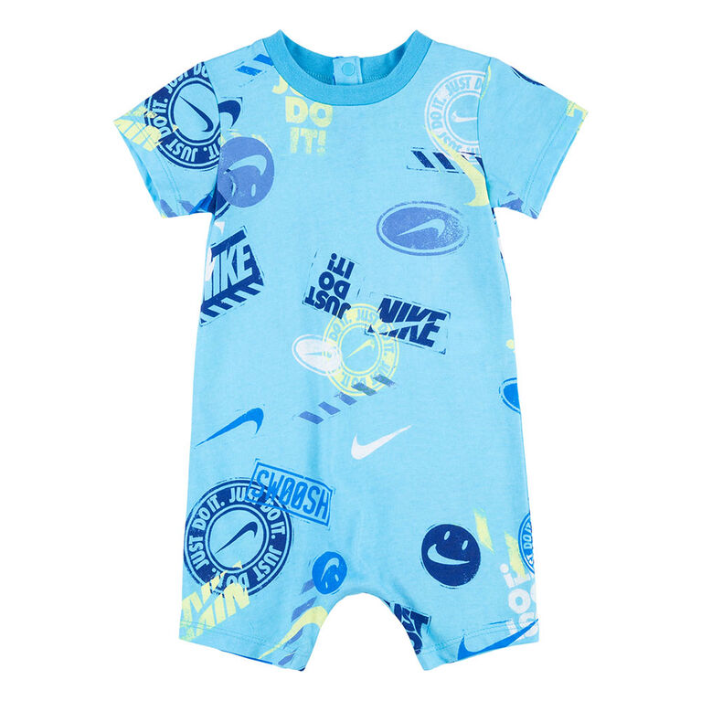 Nike  Romper - Blue - Size 12 Months