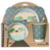 Safety 1St Bamboo Feeding Gift Set-Sloth