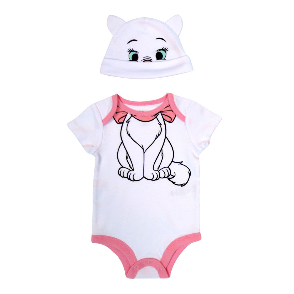 newborn onesie and hat set