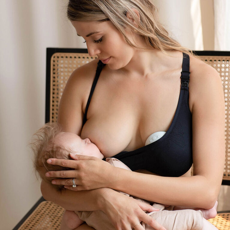 Bra for Breastfeeding Mothers - Black