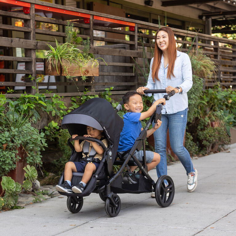 Baby Trend Poussette modulaire Morph Single à Double avec adaptateur de siège d'auto