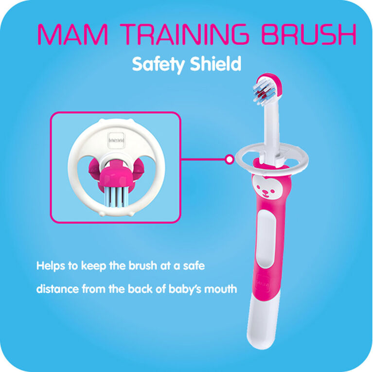 MAM Learn to Brush Set, 5+ Months, 1-Count, Girl