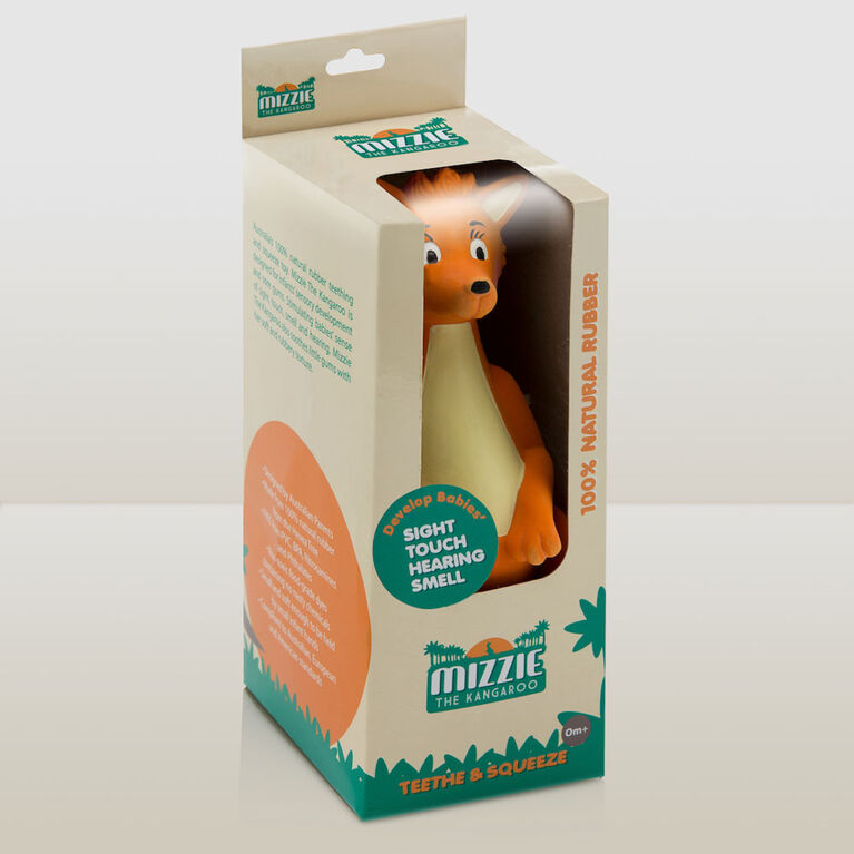 Mizzie The Kangaroo - Natural Teeether - English Edition