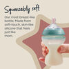 Tommee Tippee Silicone Baby Bottle and Pacifier Set | Closer to Nature Soft Feel Bottles