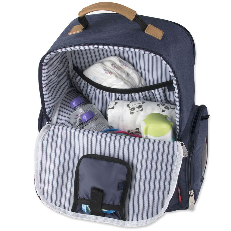 Fisher-Price River Backpack Diaper Bag - Old World Navy | Babies R Us Canada