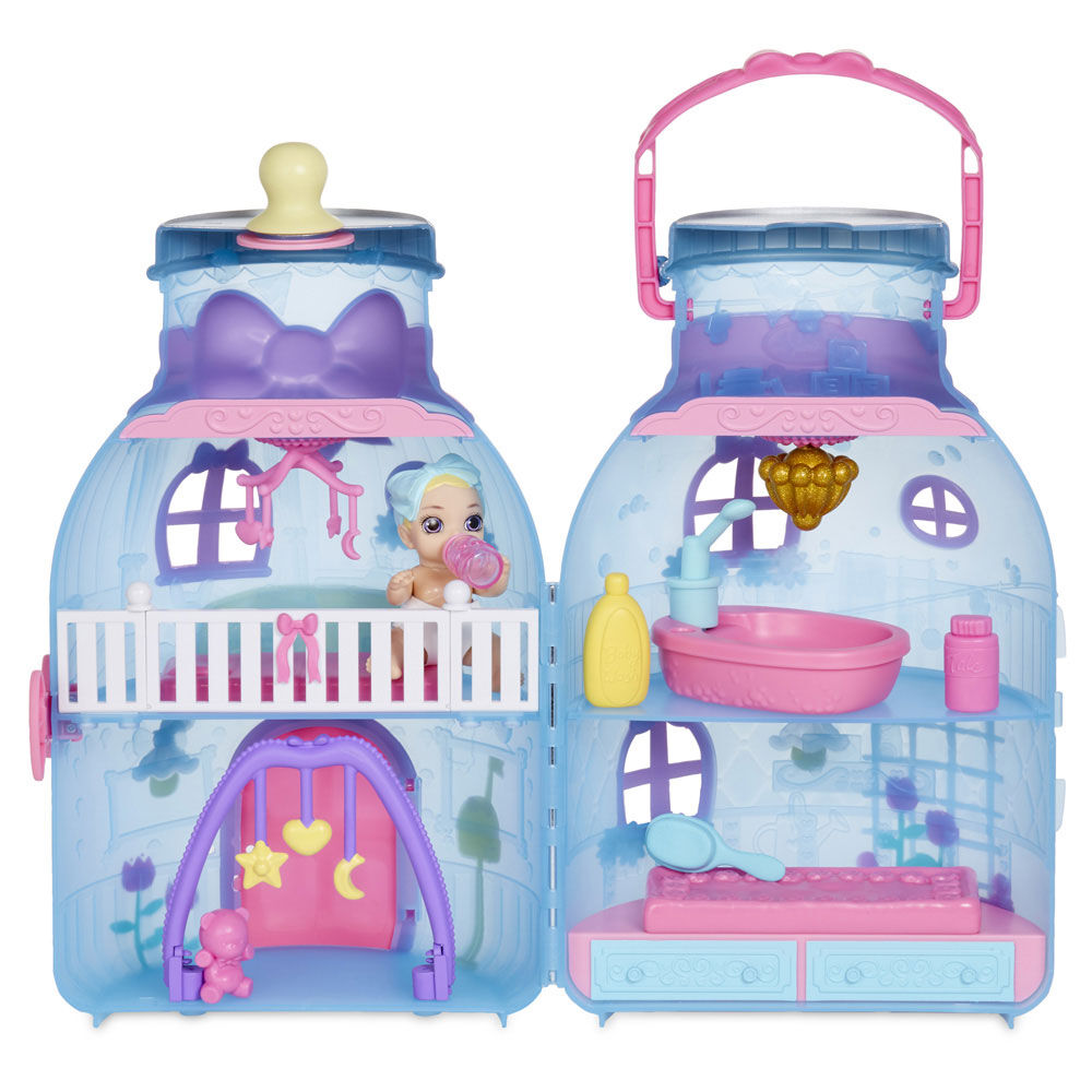 Baby born surprise baby store bottle house