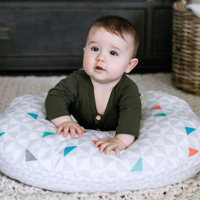 Plenti+ Nursing Pillow + Nursing Cover - Colorful Gem