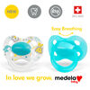 Medela Baby new ORIGINAL Pacifier, Perfect for everyday use, BPA free, Lightweight and orthodontic - Baby pacifier 18+ mo Boy